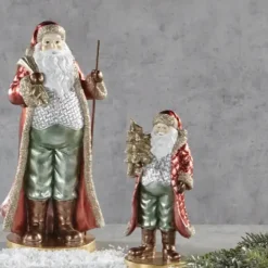 Weihnachtsfigur Santa Fin und Finley Kaheku