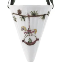 Weihnachtskugel 3er Set Kähler Hammershoi d 6 cm