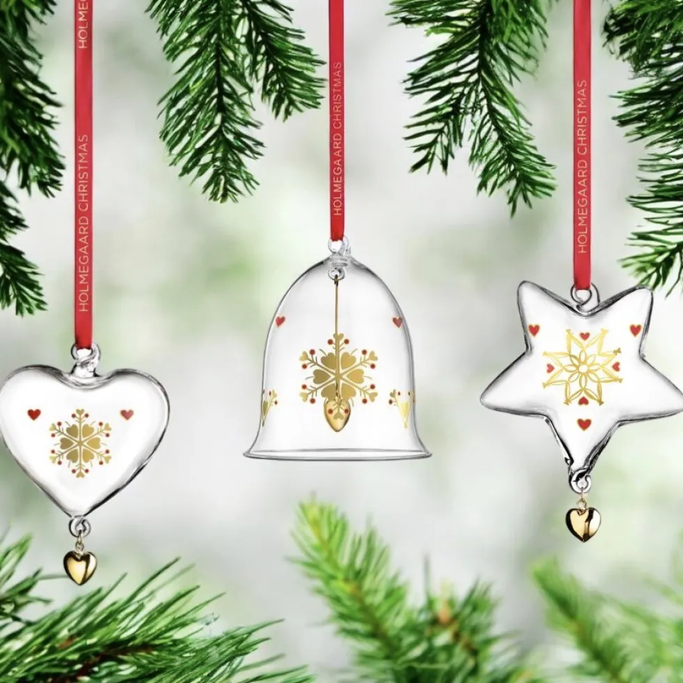 Weihnachtskugel GLOCKE HOLMEGAARD CHRISTMAS H 10 cm