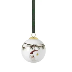 Weihnachtskugel Kähler Hammershoi Motiv Baumkugel d 6 cm