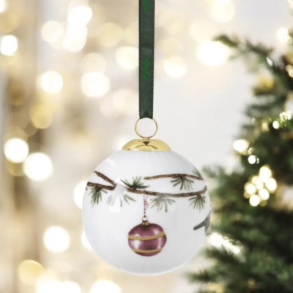 Weihnachtskugel Kähler Hammershoi Motiv Baumkugel d 6 cm