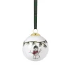 Weihnachtskugel Kähler Hammershoi Motiv Schneemann d 6 cm