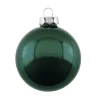 Weihnachtskugel Opal GiftCompany olive ø 8 cm 6er Set