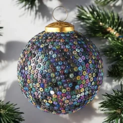 Weihnachtskugel SEOUL GiftCompany kleine Steine bunt ø 10 cm