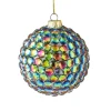 Weihnachtskugel SEOUL GiftCompany Strasssteine bunt ø 8 cm