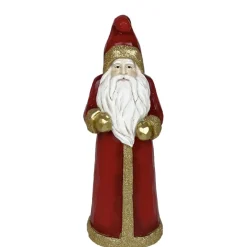 Weihnachtsmann Figur Andrew rot Kaheku