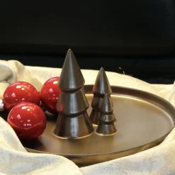 Weihnachtsteller mit drei Tannenbäumen ASA ferro 30 cm
