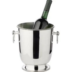 Weinkühler PERLA Edzard schwerversilbert Höhe 22 cm