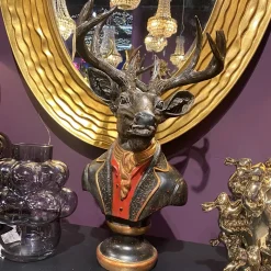 Werner Voß Weihnachtsdeko Hirschbüste Arthur Höhe 58 cm