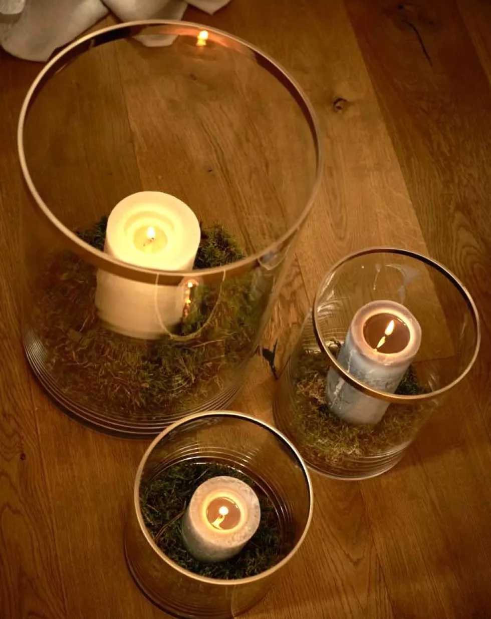Windlicht Glas Molly Edzard H 18 cm