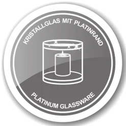 Windlicht Glas Molly Edzard H 18 cm