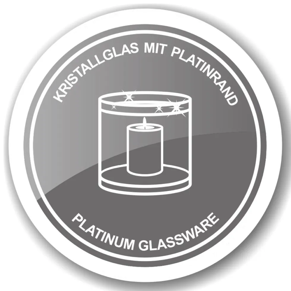 Windlicht Glas Molly Edzard H 18 cm