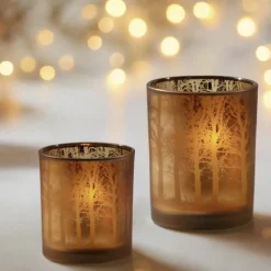 Windlicht Glas Thara Wald Kaheku