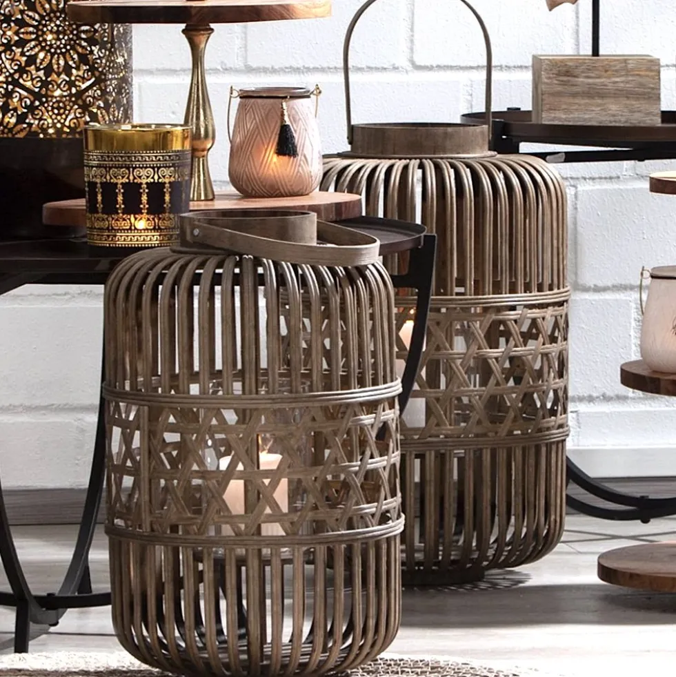 Windlicht Laterne Bohemian Casablanca H 46 cm