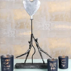 Windlicht Lovely Casablanca 3er Set Höhe 10 cm