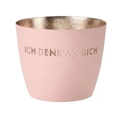 Windlicht Madras GiftCompany Ich denk an dich GiftCompany blush