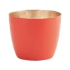 Windlicht Madras GiftCompany neonrot