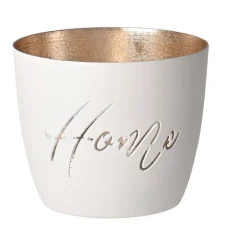 Windlicht Madras Home GiftCompany weiß