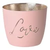Windlicht Madras Love GiftCompany blush