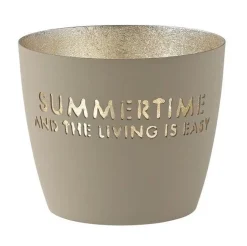 Windlicht Madras Summertime GiftCompany sandstone