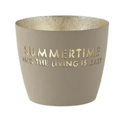 Windlicht Madras Summertime GiftCompany sandstone