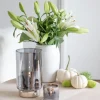 Windlicht Rauchglas Isla Edzard Höhe 21 cm