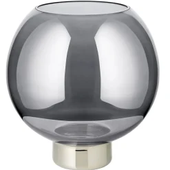 Windlicht Rauchglas Jack Edzard Höhe 21 cm
