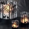Windlicht THOROS WALD Kaheku Höhe 25 cm