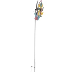 Windrad Garten Gartenstecker Metall COCO H 115 cm