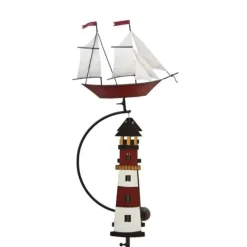 Windspiel Garten SCHIFF Höhe 142 cm