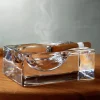 Zigarren Aschenbecher Kristallglas NUDE Fumo Breite 14 cm
